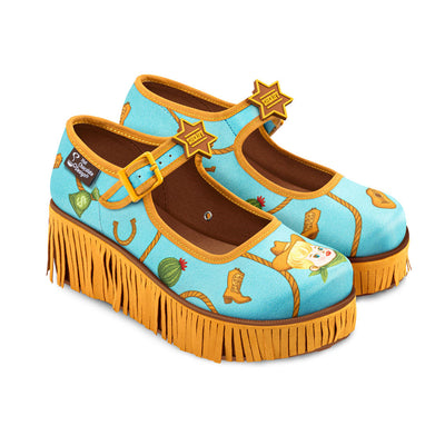 Plataformas Mary Jane Sheriff para Mujer