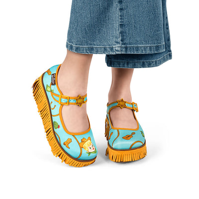 Plataformas Mary Jane Sheriff para Mujer