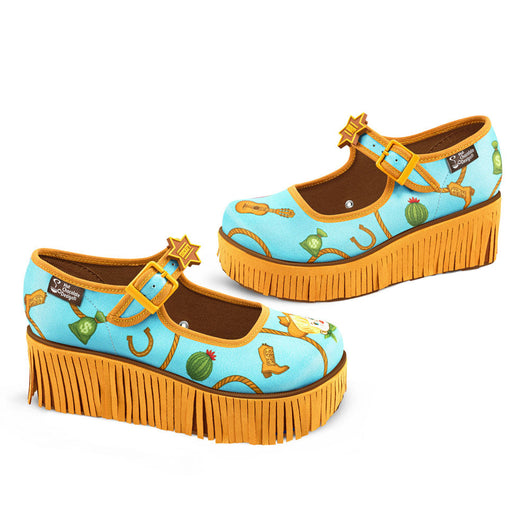 Plataformas Mary Jane Sheriff para Mujer