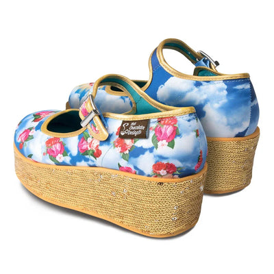 Chocolaticas® Sacred Heart Women's Mary Jane Platform - Tekeno