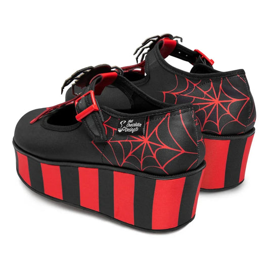 Chocolaticas® Spidora Women's Mary Jane Platform - Tekeno