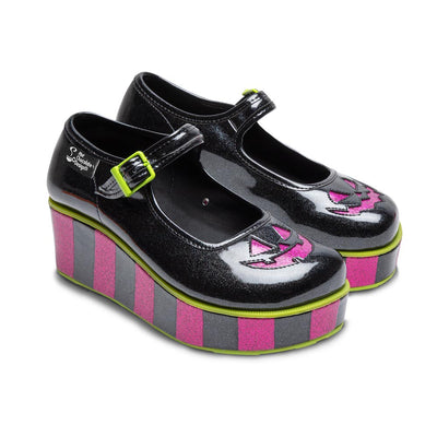 Chocolaticas® Toxic Halloween Mary Jane Plataforma para Mujer