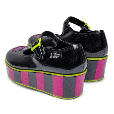 Chocolaticas® Toxic Halloween Mary Jane Plataforma para Mujer