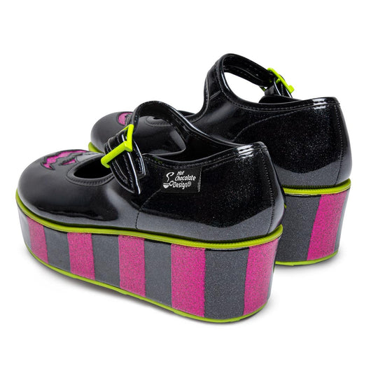 Chocolaticas® Toxic Halloween Mary Jane Plataforma para Mujer