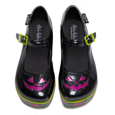 Chocolaticas® Toxic Halloween Mary Jane Plataforma para Mujer
