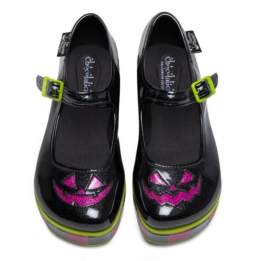 Chocolaticas® Toxic Halloween Mary Jane Plataforma para Mujer
