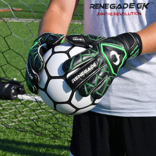 Guantes de Portero Renegade GK Triton: Protección y Agarre Superior para Atajadas Épicas - Tekeno