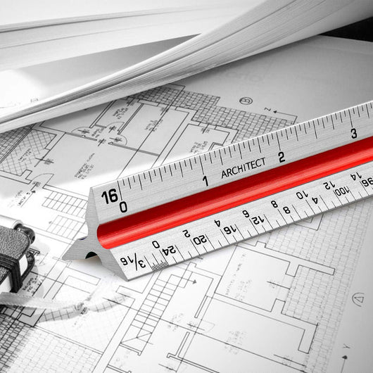 Escalímetro de 12 Pulgadas Hutou: Precisión Profesional para tus Diseños - Tekeno