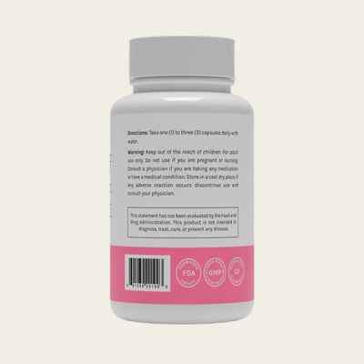 Menstrual Zen con Glicinato de Magnesio - Alivio Natural Para Síntomas Menstruales y PeriMenopausia - Tekeno