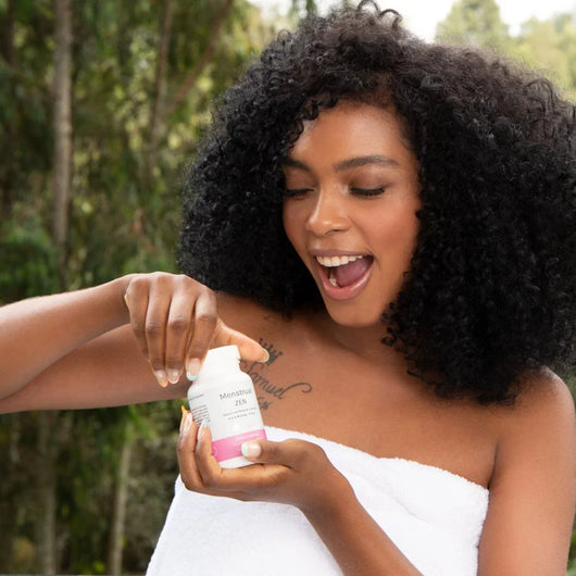 Menstrual Zen con Glicinato de Magnesio - Alivio Natural Para Síntomas Menstruales y PeriMenopausia - Tekeno