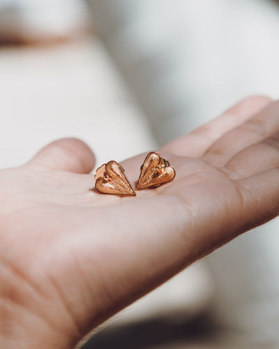 Zarcillos Mini Love Gold