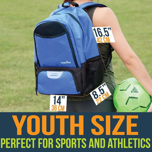 Mochila de Fútbol Juvenil Athletico League: ¡Todo Tu Equipo en un Solo Lugar! - Tekeno