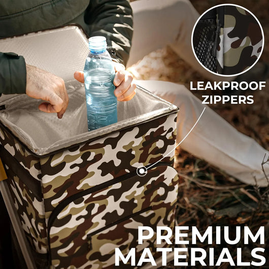 Mochila enfriadora everlasting comfort: 54 latas de frescura para tus aventuras - Tekeno