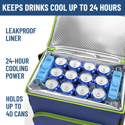 Mochila enfriadora everlasting comfort: 54 latas de frescura para tus aventuras - Tekeno