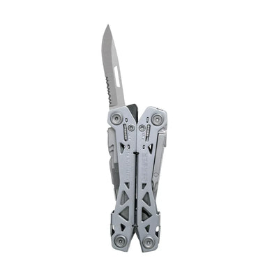 Gerber Gear Suspension-NXT 15-in-1 EDC Multi tool with Pocket Knife, Needle Nose Pliers and Wire Stripper Tools, Gifts for Men, Survival and Camping Gear, Stainless Steel - Tekeno