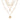 Layered Coin & Crescent Chain Necklace