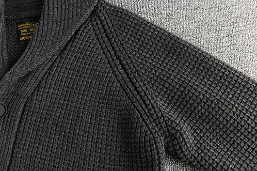 Suéter de Lana Vintage Combinada para Hombre - Image 18