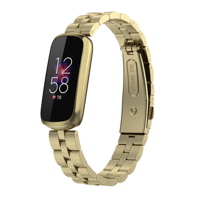 Pulsera de Acero Inoxidable con Tres Cuentas y Cierre Ajustable - Image 23