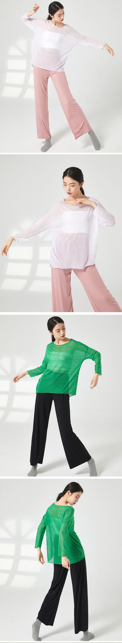Traje de Danza Ligero y Holgado para Todas las Estaciones - Image 20