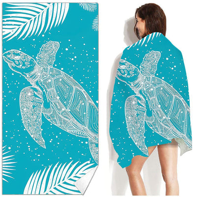 Toalla de Playa Bohemia Estampada - Absorbente y Versátil - Image 42