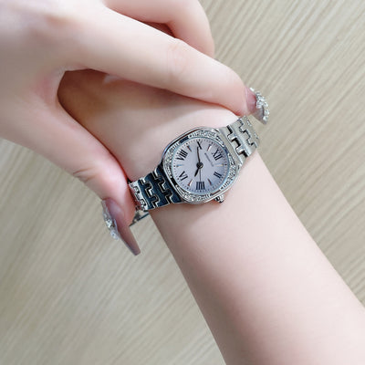 Reloj Cuadrado Estéreo para Mujer - Diseño Moderno y Elegante - Image 16