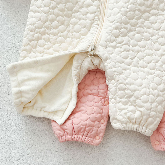 Mameluco Acolchado para Bebé - Abrigo Cálido Otoño Invierno Niño y Niña - Image 25