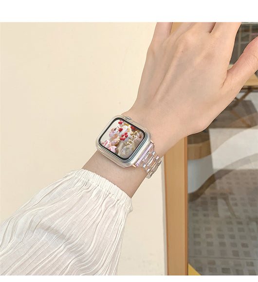 Correa de Reloj Transparente con Grabado Láser Multicolor - Image 17