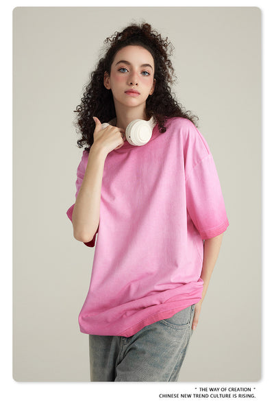 Playera Retro Dopamina Cuello Redondo Algodón Manga Corta - Image 27