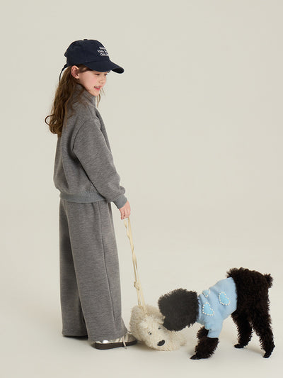 Conjunto Deportivo Infantil con Sudadera Polar y Pantalón Recto - Image 19