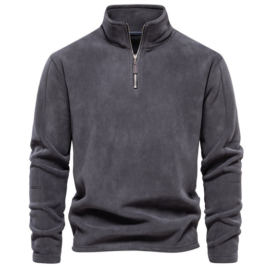 Sudadera Deportiva para Hombre con Cuello Alto y Cierre de Medio Zip - Image 24