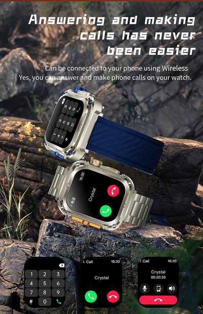 Reloj Inteligente Deportivo de Pantalla Grande con Monitor de Salud - Image 27