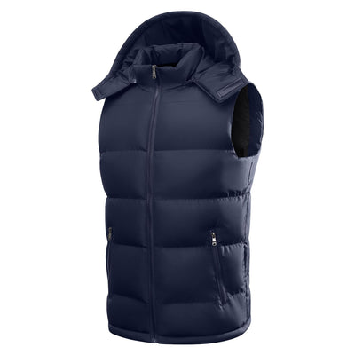Chaleco Acolchado de Algodón para Hombre - Calidez Otoño e Invierno - Image 22