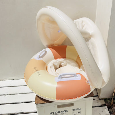 Flotador Anillo Parasol para Piscina con Pedestal - Image 12