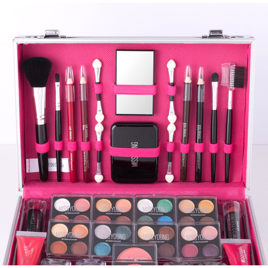Set de Maquillaje Multifuncional: Labial Duradero y Sombra de Ojos Natural - Image 23