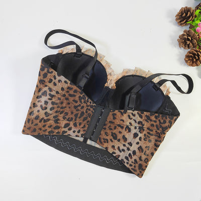 Sostén Tubo Estampado Leopardo con Levantamiento y Ajuste Personalizado - Image 28