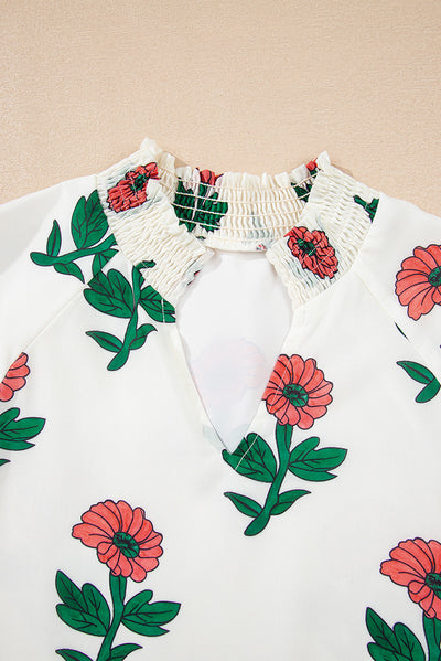 Blusa Floral de Verano con Escote en V - Image 17
