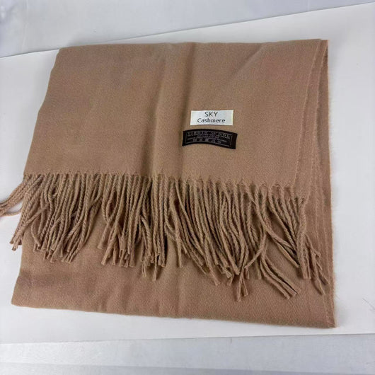 Bufanda de Cachemira con Borlas para Otoño e Invierno - Image 17
