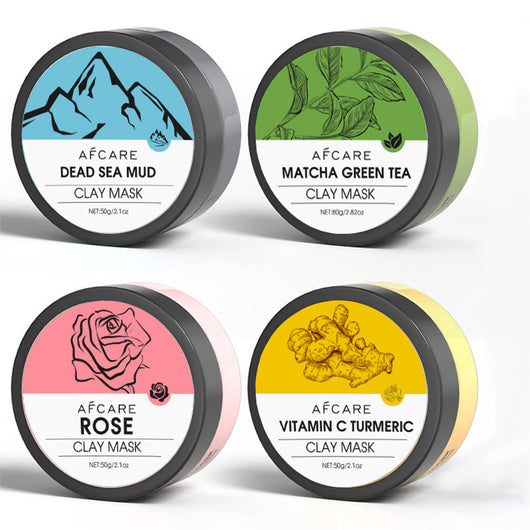 Pack 4 Mascarillas Faciales - Arcilla Verde, Té Verde, Cúrcuma y Rosa - Image 17
