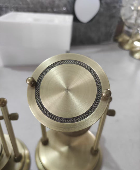 Reloj de Arena Decorativo de Madera 15 Minutos para Escritorio y Estudio - Image 24