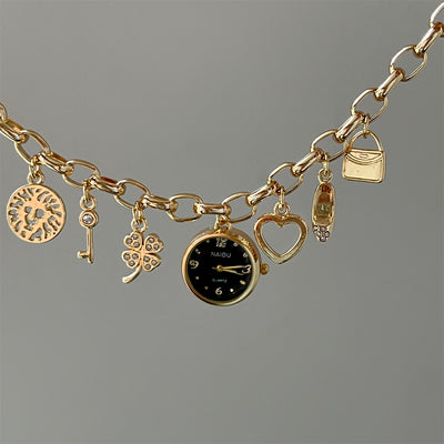 Reloj de Diamantes Estilo Coreano Delgado para Mujer - Image 25