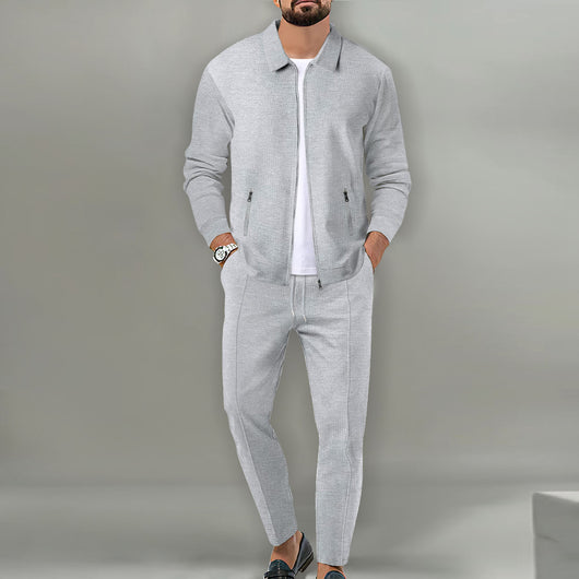 Cardigan Blazer Slim Fit para Hombre - Chaqueta Otoño con Bolsillos y Solapas - Image 22