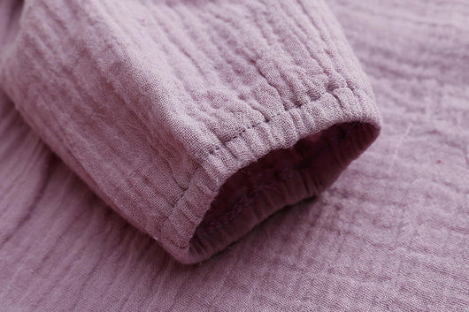 Blusa Infantil de Algodón y Lino con Volantes y Mangas Largas - Image 20