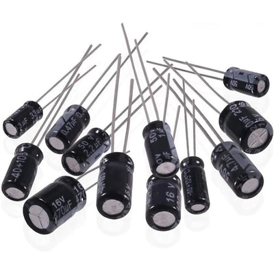 Kit de Muestra de 500 Capacitores Electrolíticos en Línea - 24 Especificaciones - Image 12