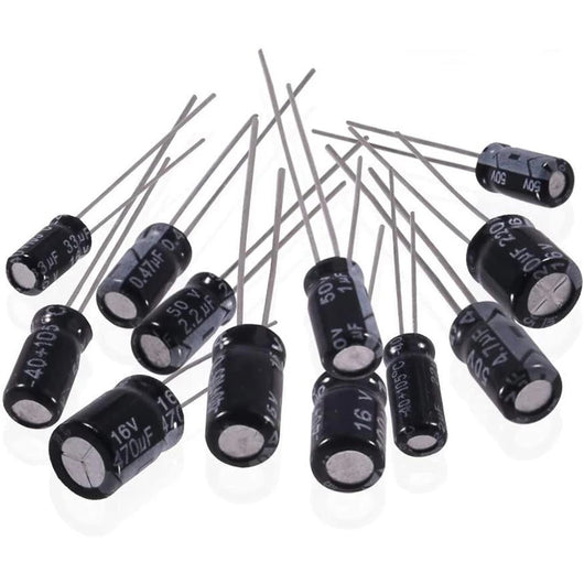 Kit de Muestra de 500 Capacitores Electrolíticos en Línea - 24 Especificaciones - Image 12