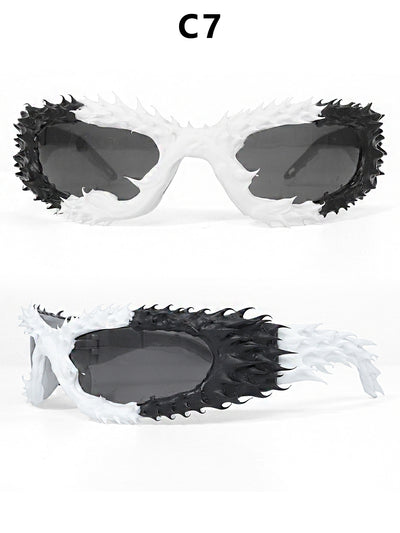 Gafas de Sol Epoxy Negras Avant-garde Independientes - Image 27