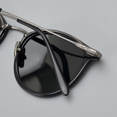 Gafas de sol polarizadas de titanio puro para hombre - Artesanales japonesas transparentes - Image 19