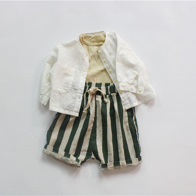 Pantalones Capri Rayados Holgados para Niñas - Image 23
