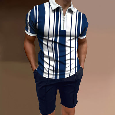 Conjunto Deportivo Estampado para Hombre - Playera y Shorts - Image 22
