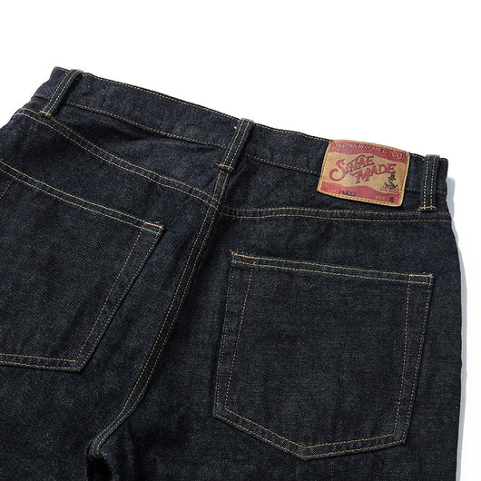 Jeans Slim Rojo Intenso de Corte Clásico - Image 9
