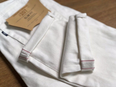 Pantalones Vaqueros Blancos Rectos para Hombre - Casual Moderno - Image 25